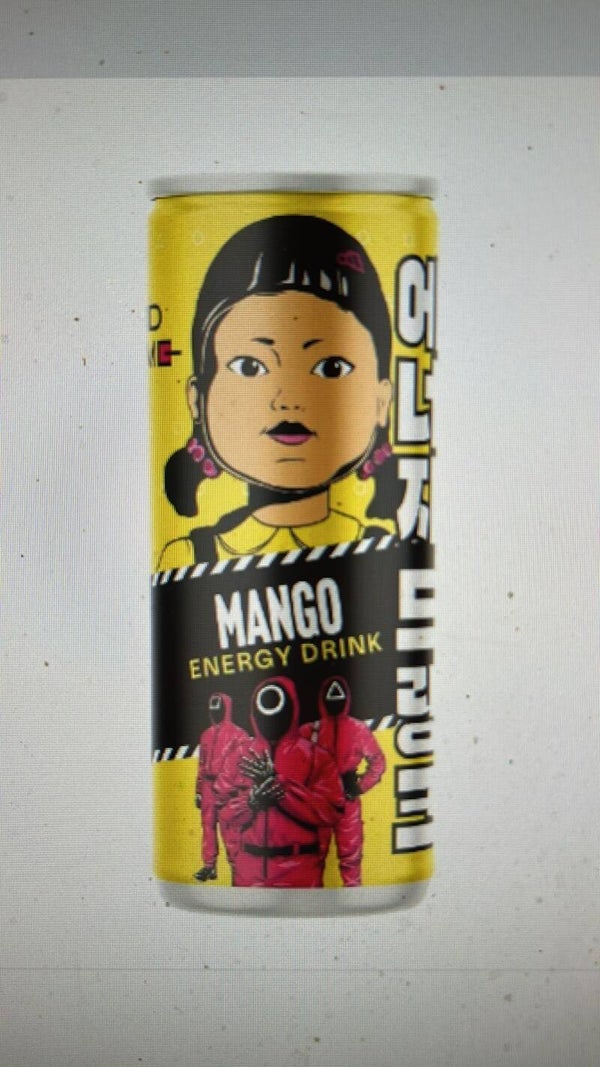 Squid Game Energy Drink Mango 250 ml