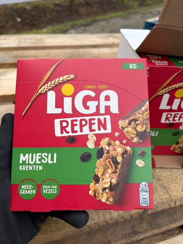 Liga Muesli Krenten repen x5