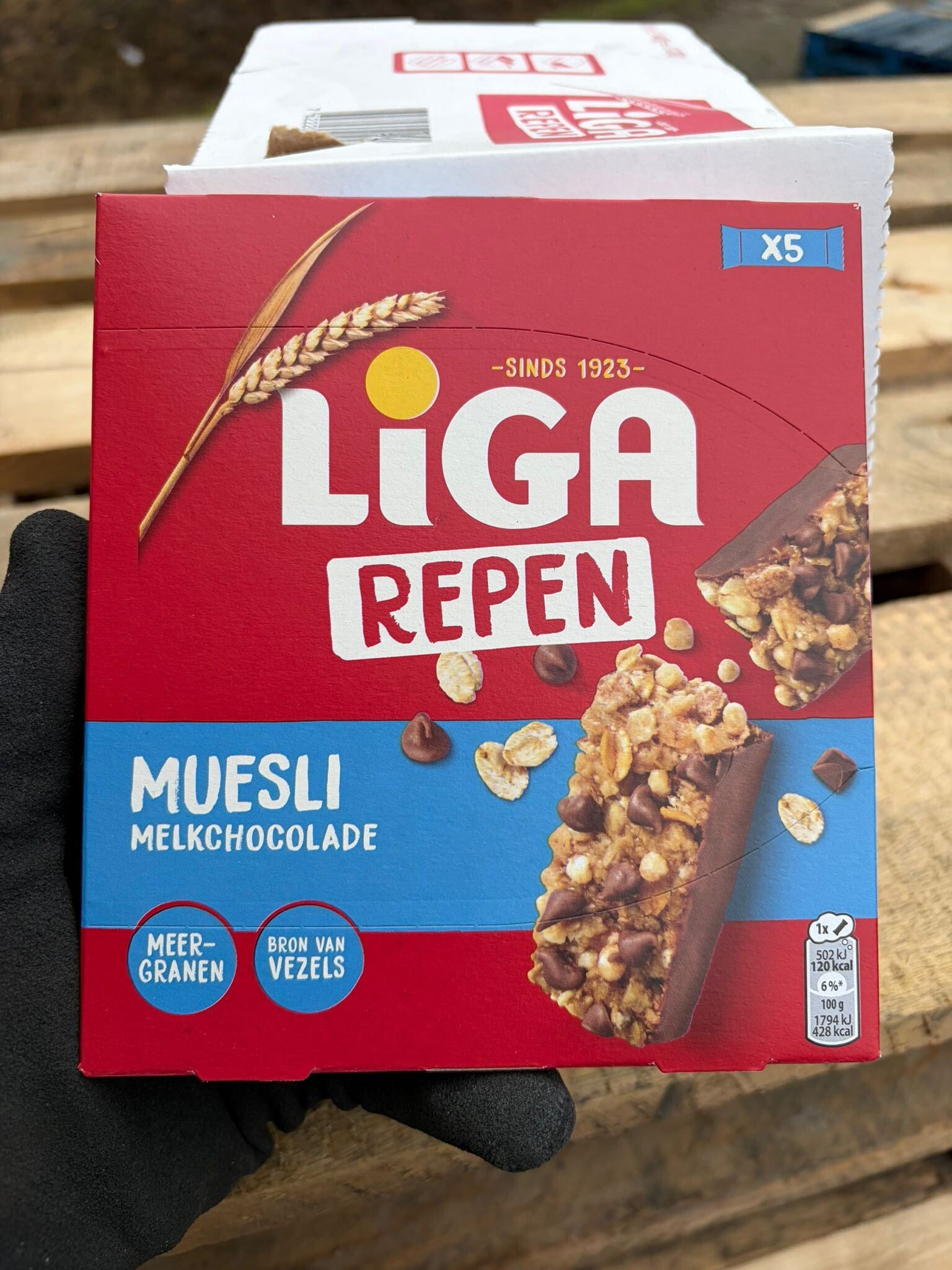 Liga Muesli Melk Chocola repen x5