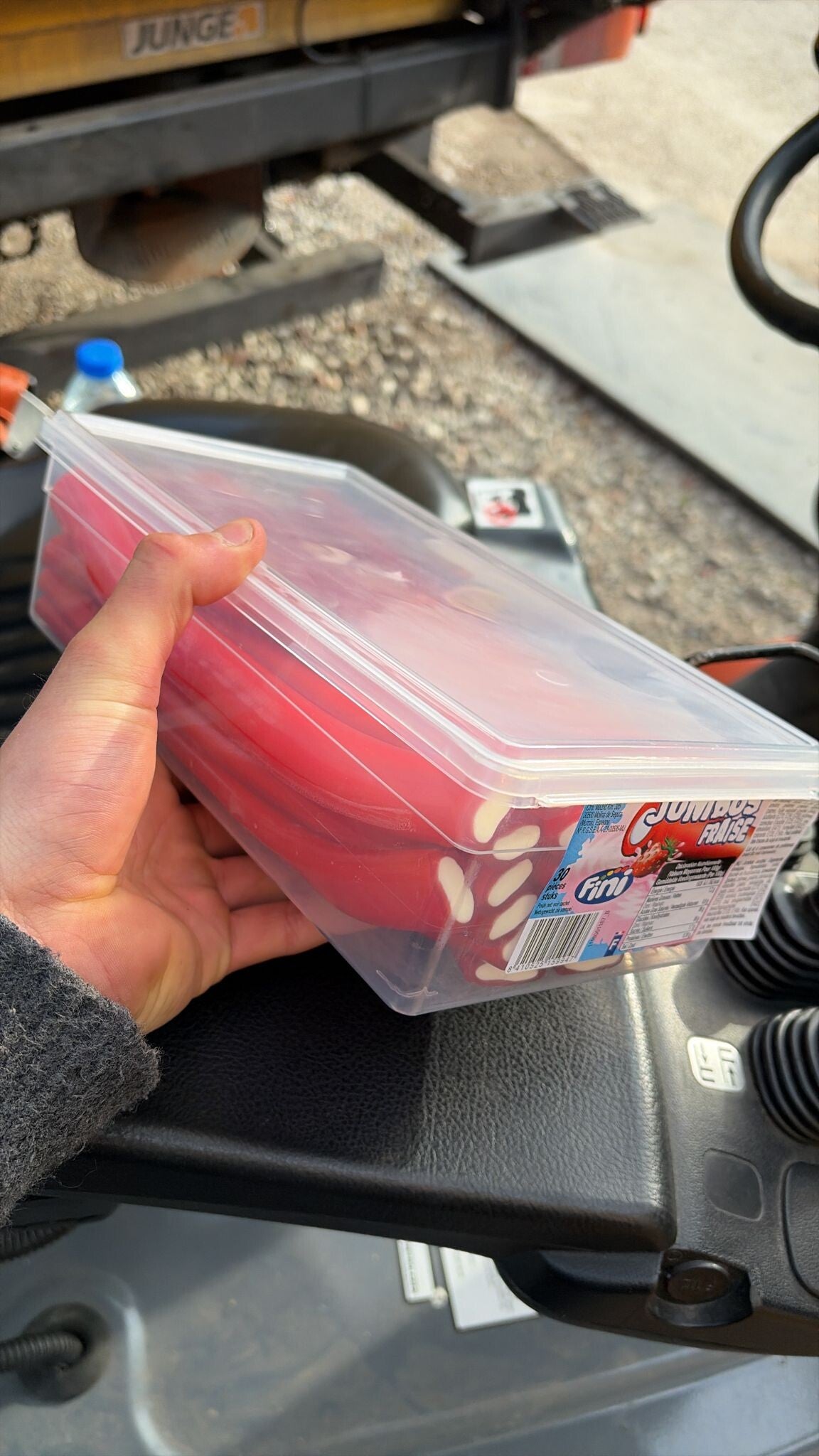 Fini Jumbo Aardbei Staven Per Stuk of per doos