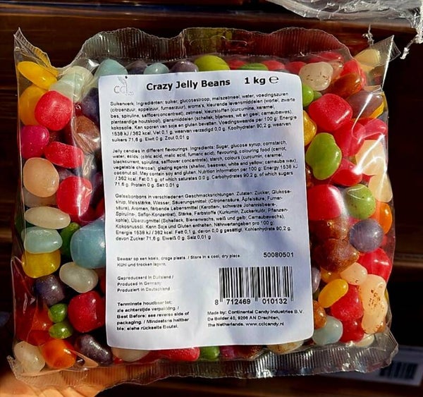 Schepsnoep zak per kilo Jelly Beans