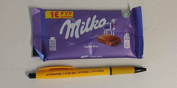 Milka Alpine chocola reep 45 gran