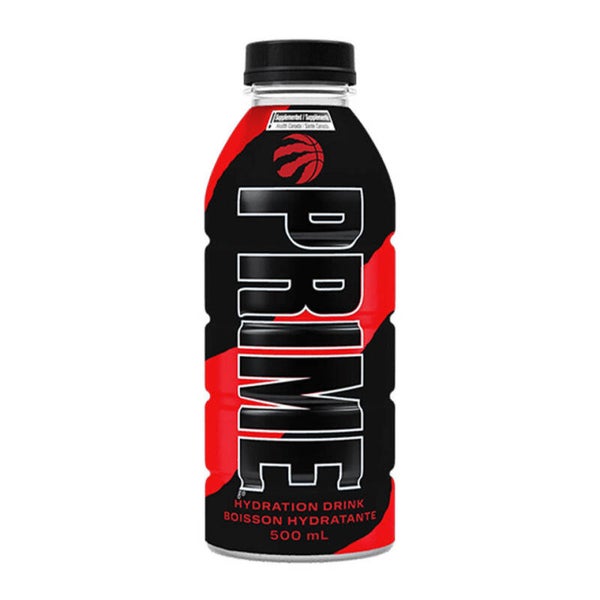 Prime Black Toronto Raptors 500 ml USA Fles