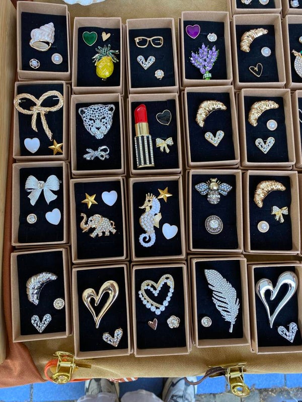 Broches - set/cluster