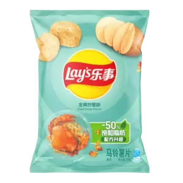 Lays Aziatisch Fried Crab 70 gram