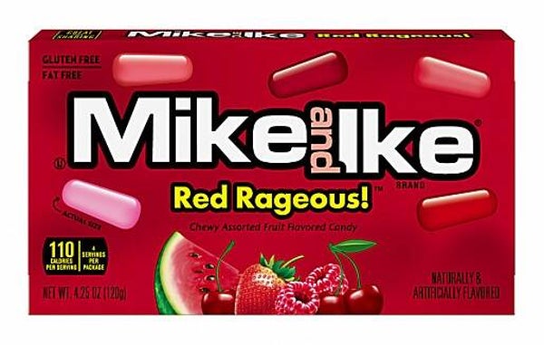 Mike and Ike RedRageous 120 gram