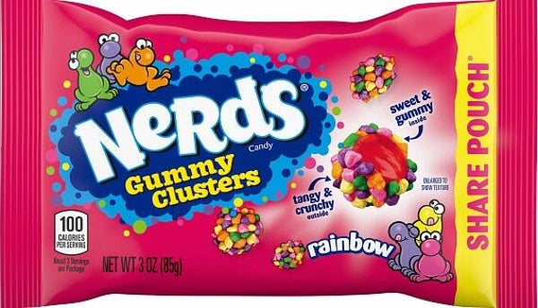 Nerds Gummy Clusters Rainbow 113 gram