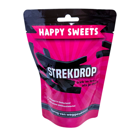 Happy Sweets Strekdrop Pocket 150 gram