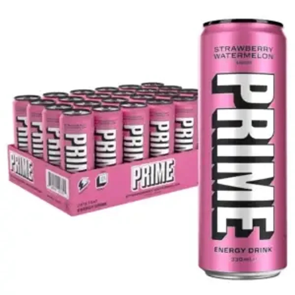 Prime Energy Strawberry Watermelon 330 ml