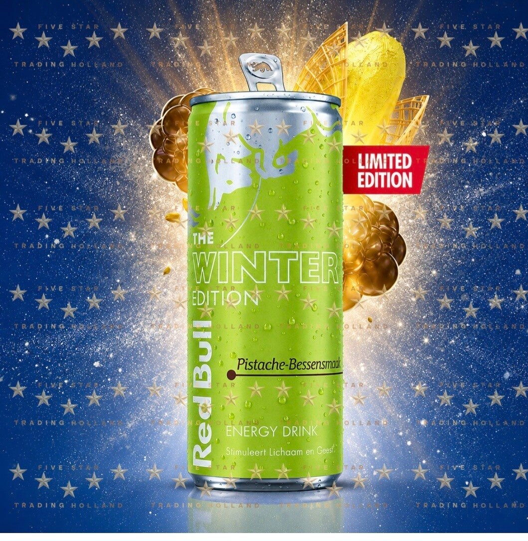 Red Bull Winter Edition 2026 Pistache-Bessen 250 ml