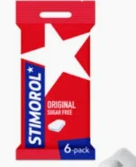 Stimorol Kaugum Sugarfree  x 6 ( 3 smaken )