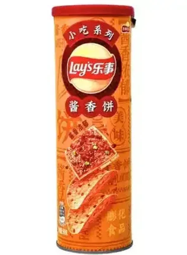 Lays Aziatisch Stax Pancake sauce flavor 90 gram