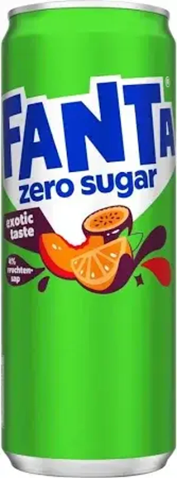 Fanta Exotic 330 ml ( grote blikken)