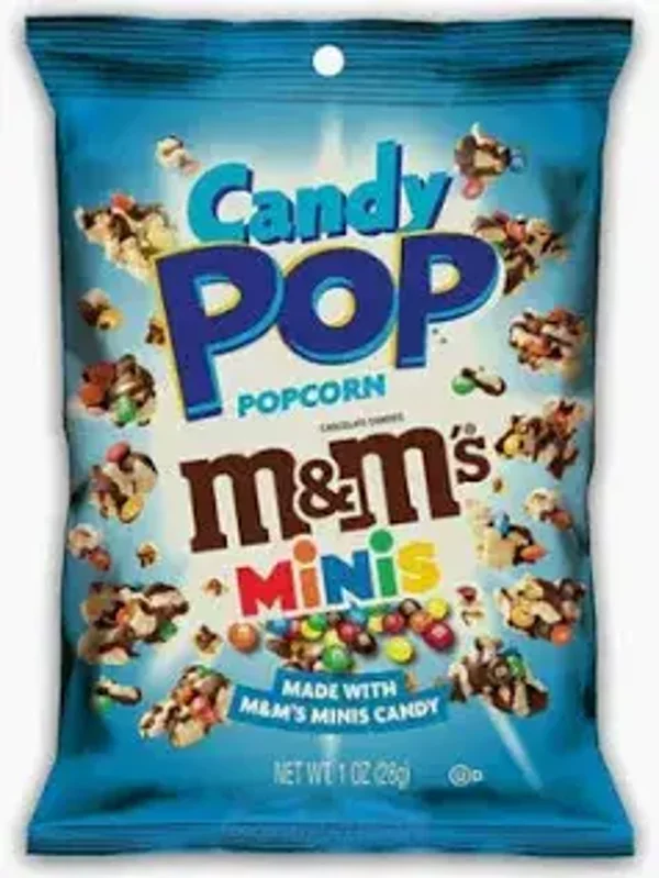 Candy POP Popcorn M&M 28 gram