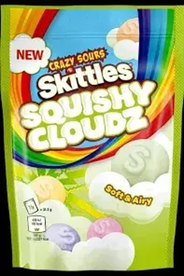 Skittles Squishy Clouds Crazy Sours 94 gram