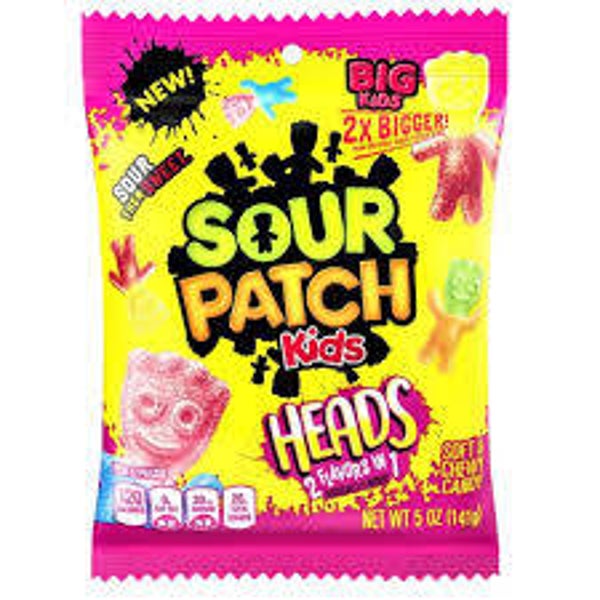 Sour Patch Kids Big Heads 142 gram