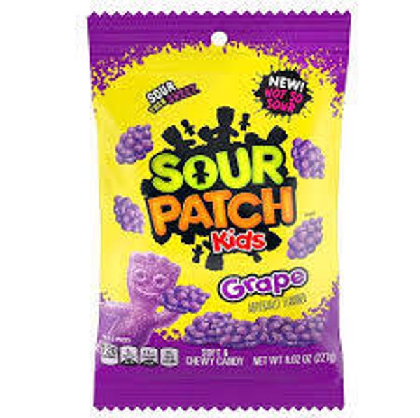 Sour Patch kids Grape 101 gram