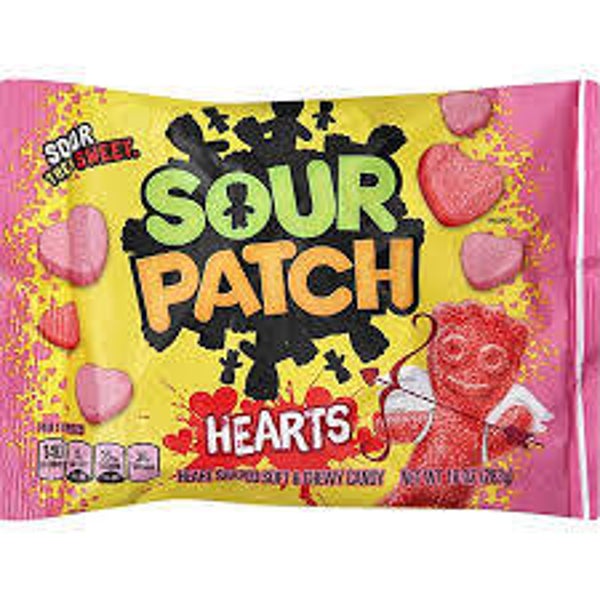 Sour Patch kids Hearts 102 gram