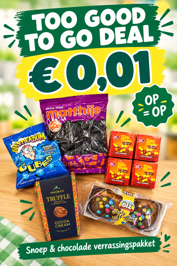 November Deal "TO GOOD TO GO DEAL" voor € 0,01 cent