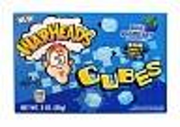 Warheads Cubes Blue Raspberry box 85 gram