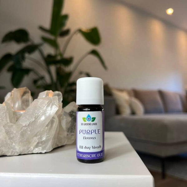 Purple Flowers, All Day Blend