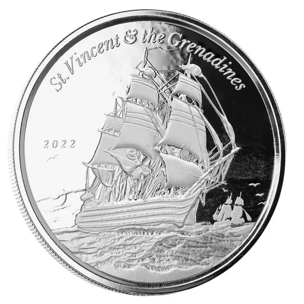1 oz Silbermünze  – St. Vincent und die Grenadinen 2022 EC8*