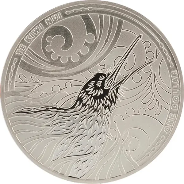 1 Unze Silber‑Kiwi 1 NZD Neuseeland 2026 ( im Blister )