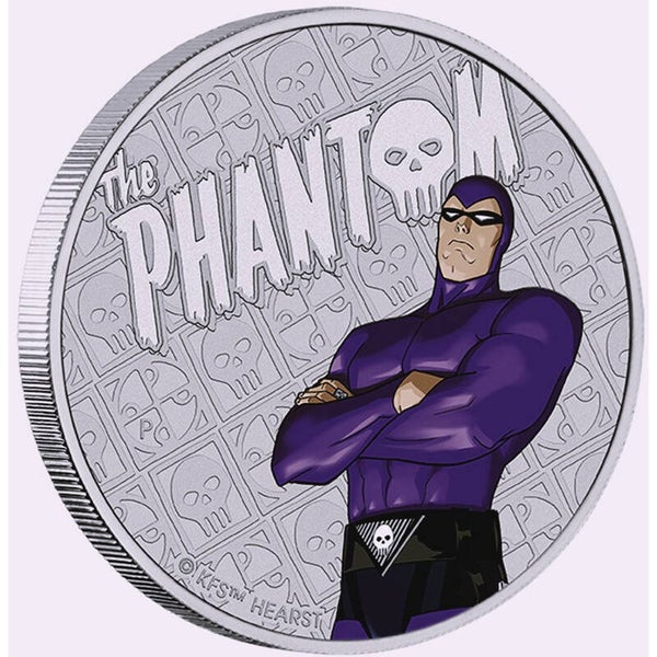 1 Unze Silbermünze Tuvalu 2023 – Das Phantom – BU Color – 1 AUD*