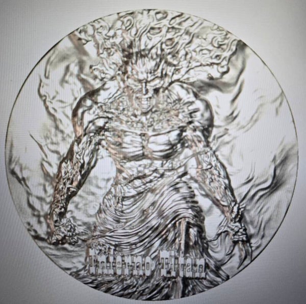 (nur 39 Stück weltweit) 2000 Francs „Inferno Titan“ – High Relief Silbermünze Kamerun 2024 2 oz*