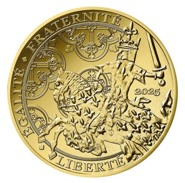 Franc a Cheval Goldmünze 250 € UN Frankreich 2025**
