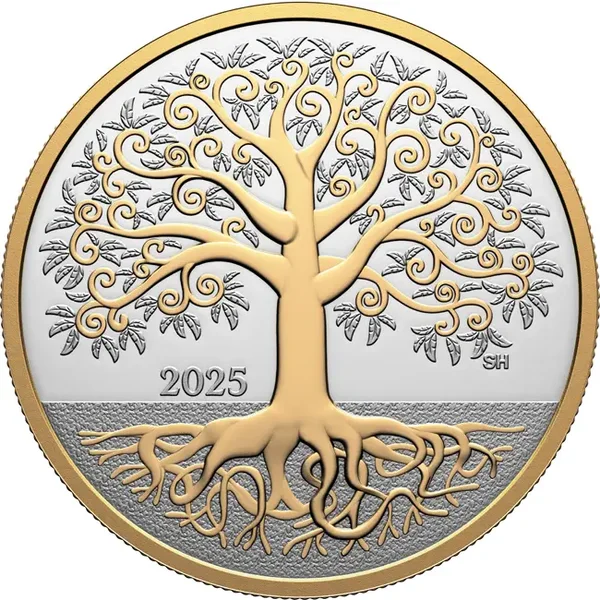 Ahorn - Baum des Lebens 0,5 OZ Silbermünze 10 CAD PP Canada 2025