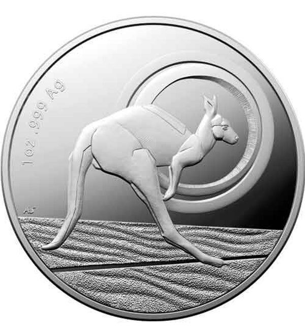 Australien 1 oz Silbermünze "Känguru" 2021 – Royal Australian Mint*