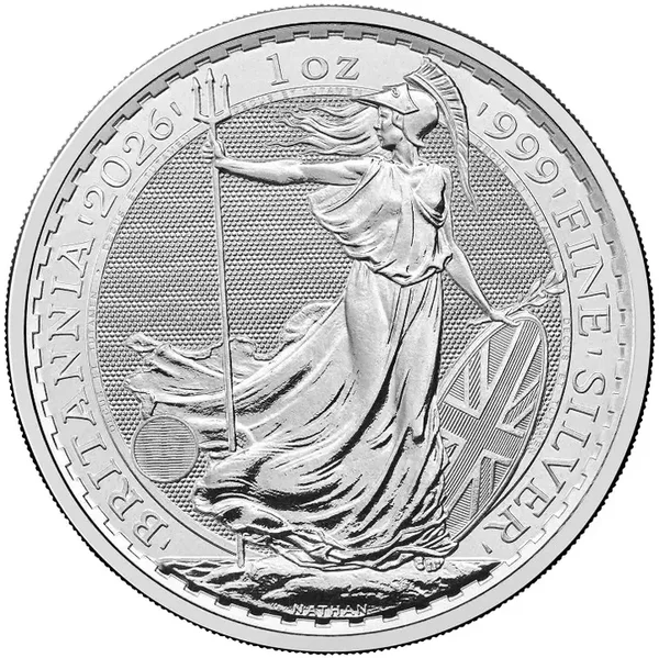 Britannia 1 Unze Silber 2026