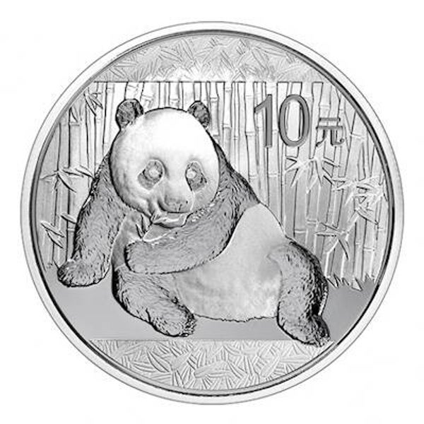 China - 10 Yuan Panda 2015 - 1 Oz Silbermünze*