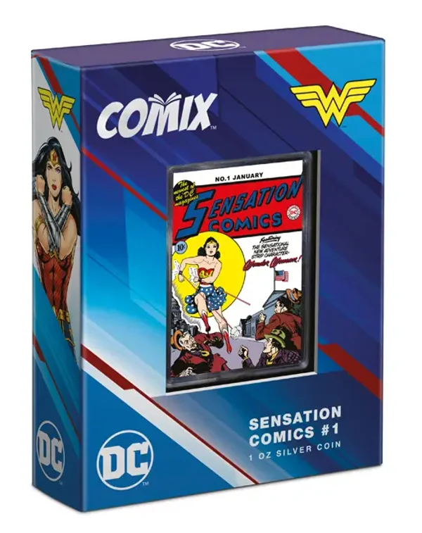 Comix: Sensation Comics #1 Ag 2 $ PP Niue 2024*