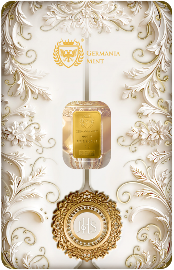 Germania Mint – 1 g Goldbarren zur Erstkommunion**