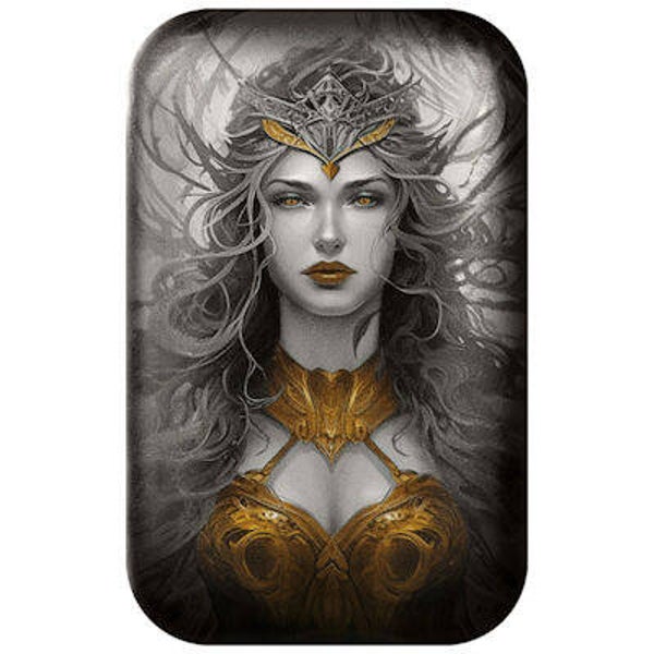 Germania Mint Göttinnen: Gullweig (3.) - 2 Unzen Guss-Silberbarren