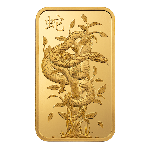 Goldbarren-PAMP Lunar White Snake Au999.9 1 oz**