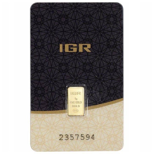 IGR 1 Gramm Goldbarren LBMA**