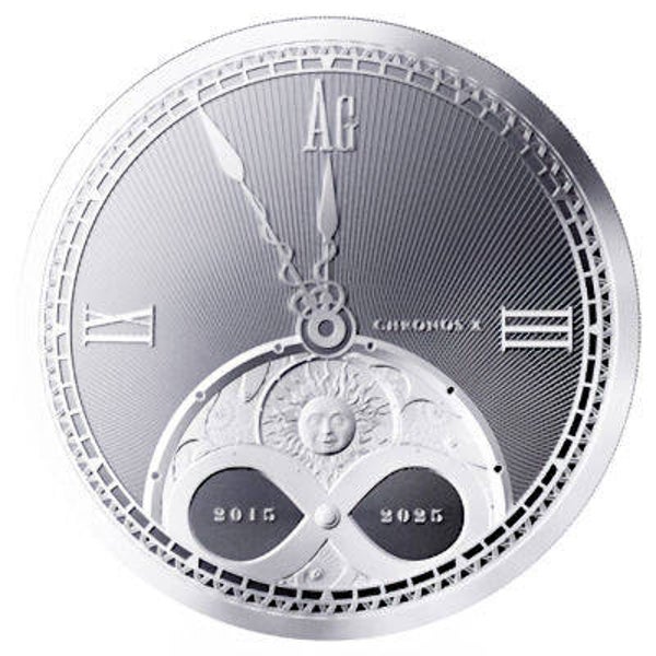 Niue - 2 NZD Chronos 2025 - 1 Oz Silbermünze