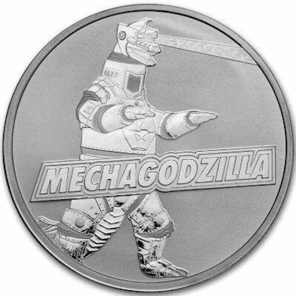Niue - 2 NZD Godzilla vs. Monsters Mechagodzilla 2024 - 1 Oz Silbermünze*