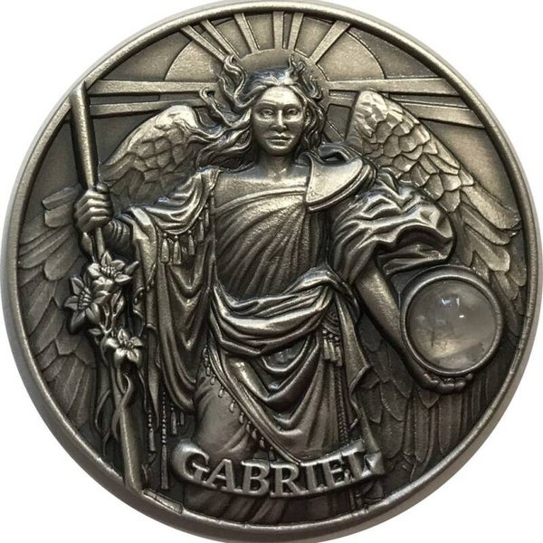 Niue - GABRIEL Choir of Angels 2 Oz Silbermünze 5$ 2017*