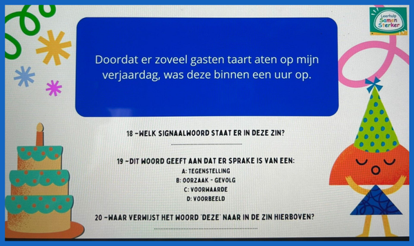 Begrijpend lezen Educatieve Kaartenset feestdagen