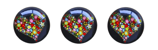 Fotohouder Dark Flower Heart