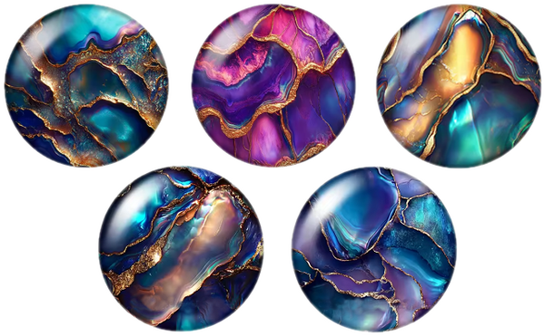 Rainbow marmer