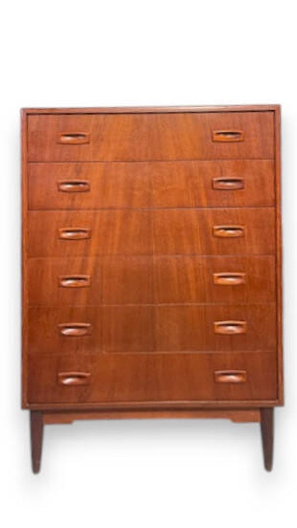 Chest of 6 Drawers Teak