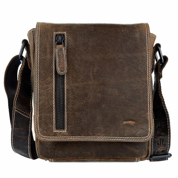 Umhängetasche -Büffelleder-