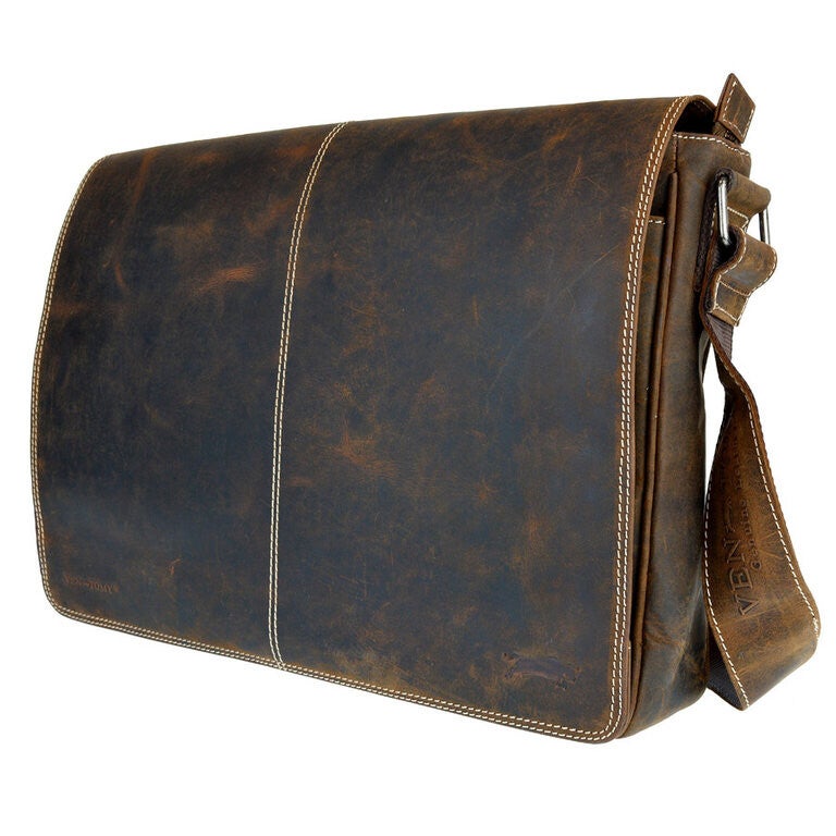 Laptop-Tasche -Büffelleder-