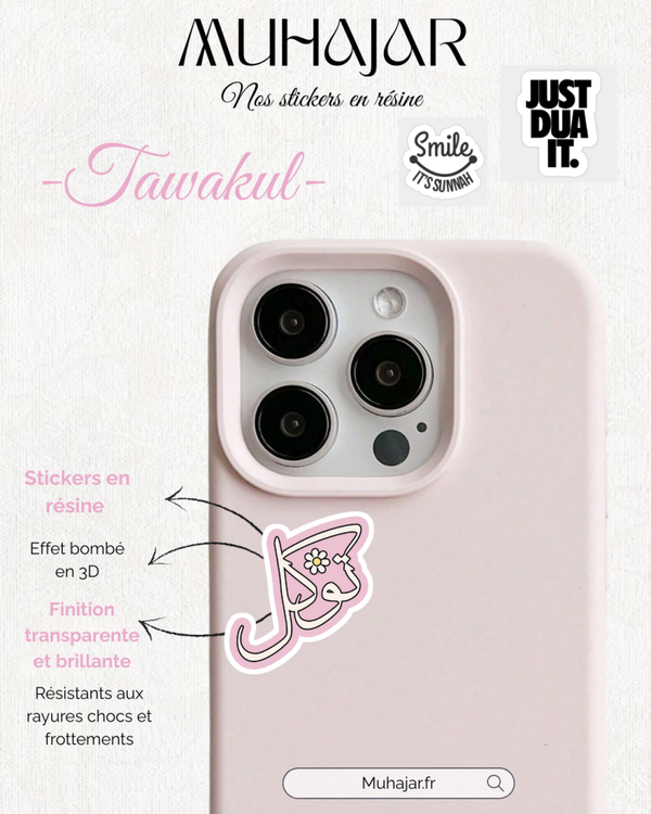 Stickers résine - Tawakull