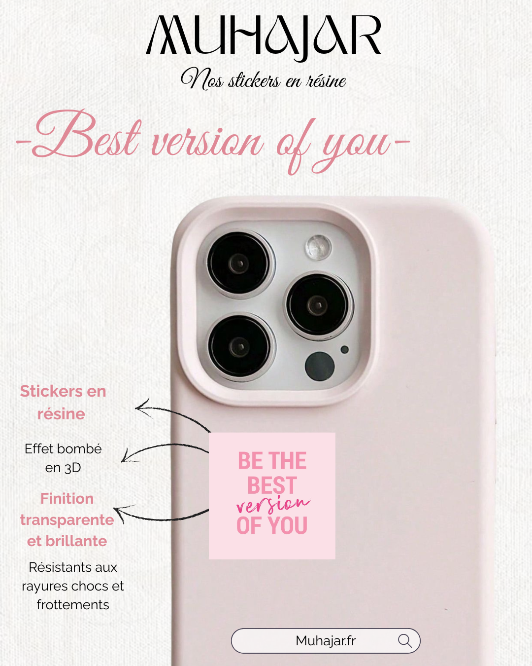 Stickers résine - Best version